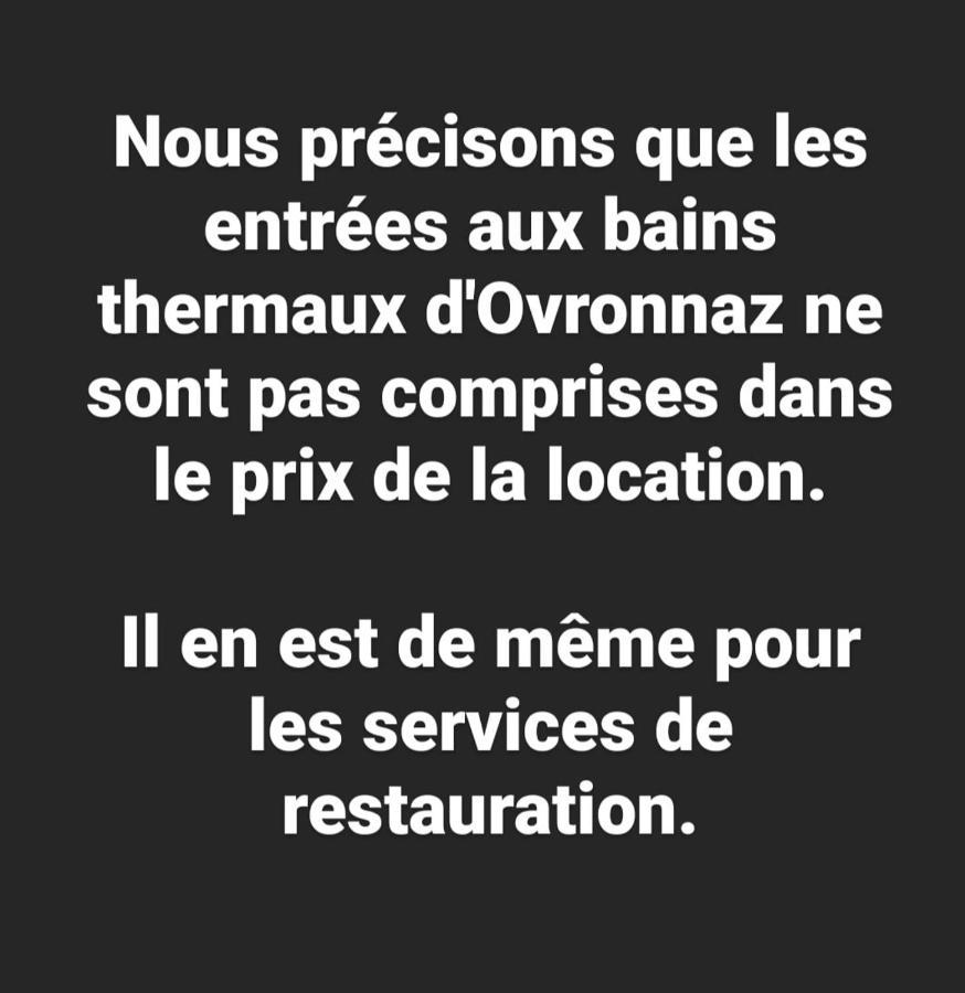 Charmant studio rénové situé dans les bains d'Ovronnaz, immeuble les Sources Esterno foto